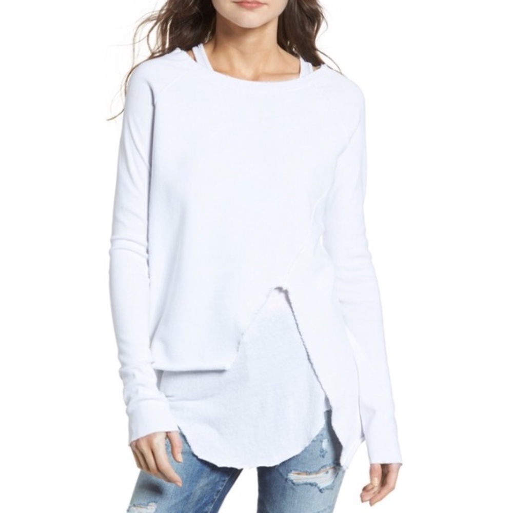 Frank & Eileen Tee Lab Asymmetrical Sweatshirt